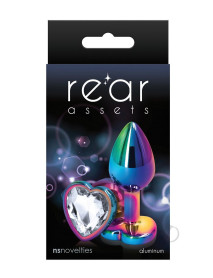 Rear Assets Multicolor Heart Small Clear