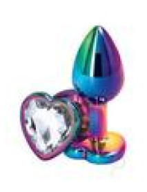 Rear Assets Multicolor Heart Small Clear