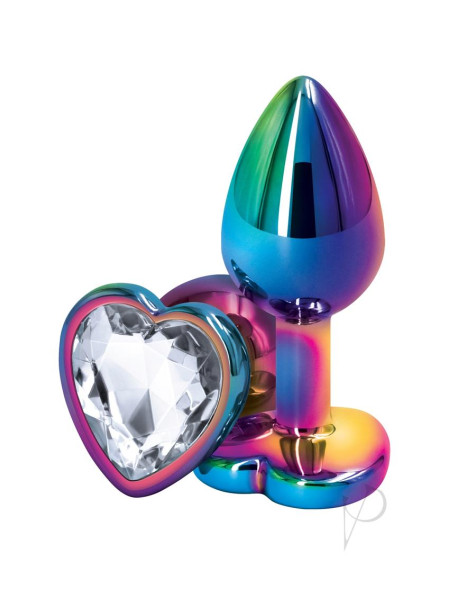 Rear Assets Multicolor Heart Small Clear