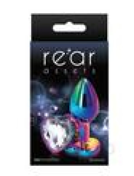 Rear Assets Multicolor Heart Small Clear