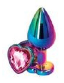 Rear Assets Multicolor Heart Med Pink