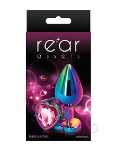 Rear Assets Multicolor Heart Med Pink