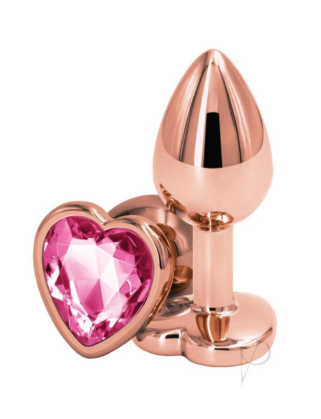 Rear Assets Rose Gold Heart Small Pink