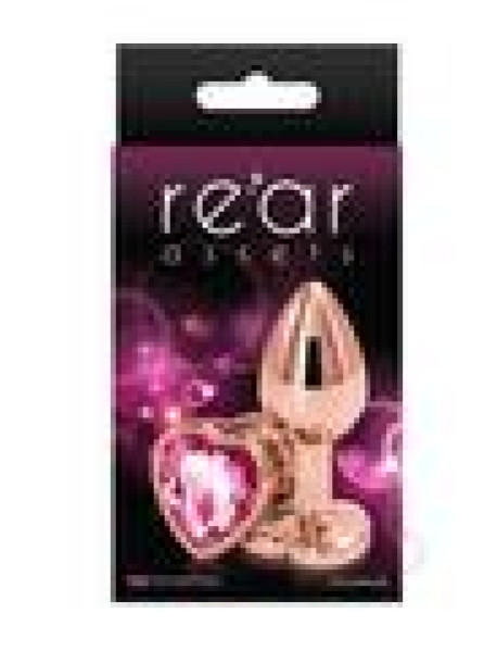 Rear Assets Rose Gold Heart Small Pink