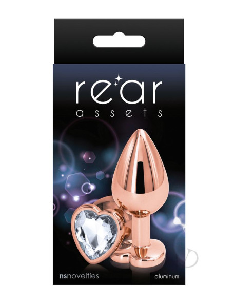 Rear Assets Rose Gold Heart Med Clear