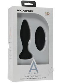 A-play Vibe Begin Plug W/remote Blk