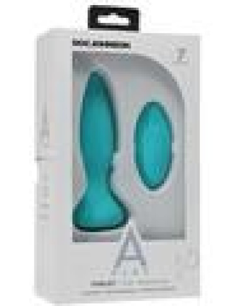 A-play Thrust Advent Plug W/remote Teal