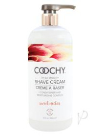 Coochy Shave Cream Sweet Nectar 32 Oz