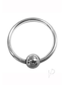 Rouge Stainless Steel Glans Ring W/ball