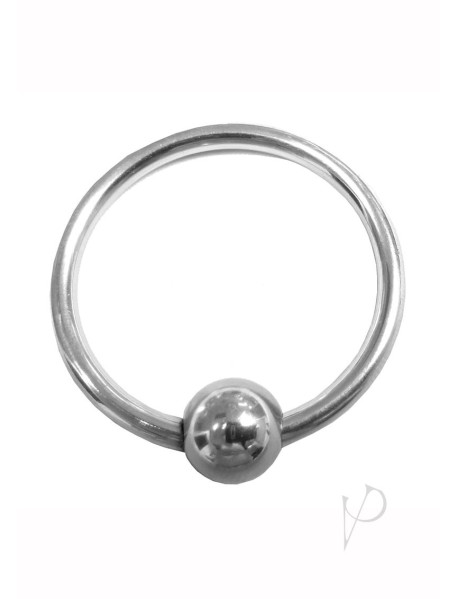 Rouge Stainless Steel Glans Ring W/ball