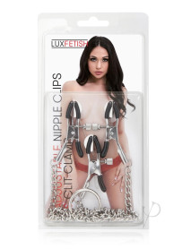 Lux F Adjustable Nipple and Clit Clamps