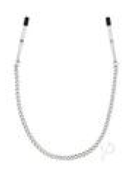 Lux F Adjust Tweezer Nipple Clip W/chain