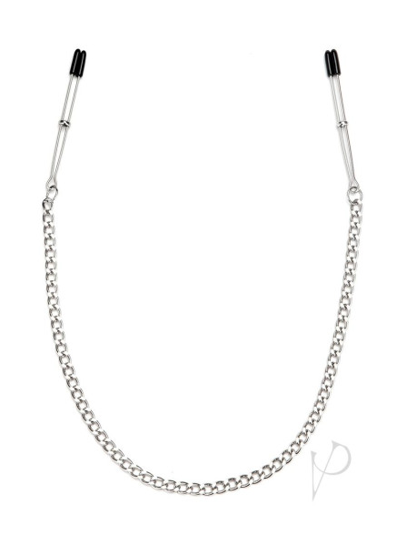 Lux F Adjust Tweezer Nipple Clip W/chain