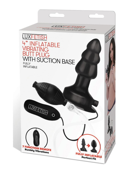 Lux F Inflate Vibe Plug W/suction 4