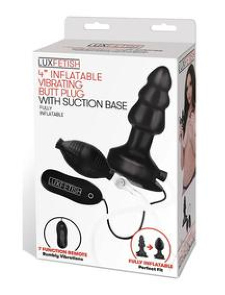 Lux F Inflate Vibe Plug W/suction 4