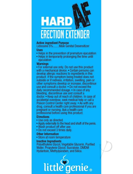 Hard Af Erection Cream
