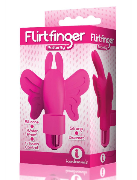 The 9 Flirt Finger Butterfly Pink
