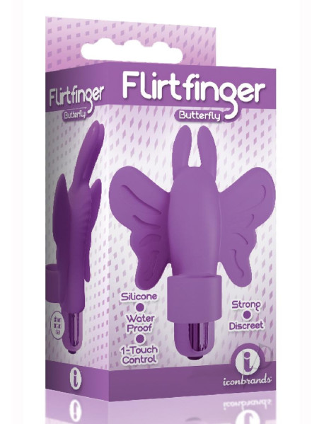 The 9 Flirt Finger Butterfly Purple