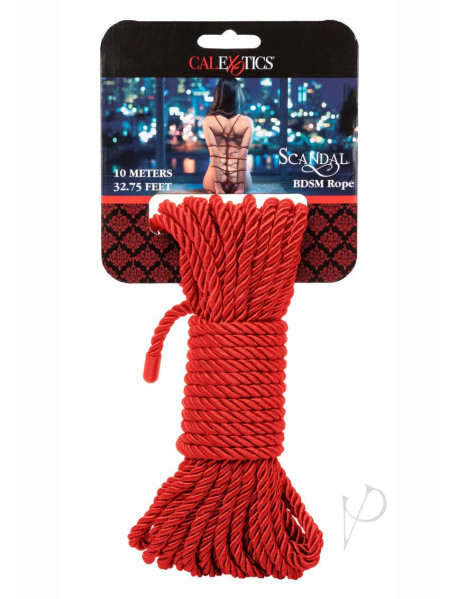 Scandal Bdsm Rope 10m Red