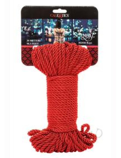 Scandal Bdsm Rope 30m Red Scandal Bdsm Rope 30m Red