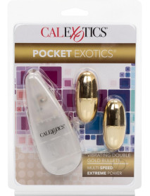 Pocket Exotic Double Gold Bullet