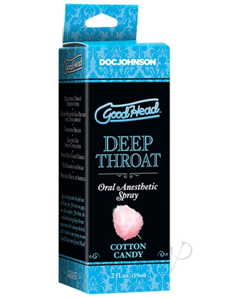Goodhead Deep Throat Spray Cotton Candy