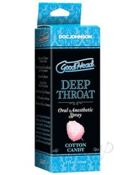 Goodhead Deep Throat Spray Cotton Candy