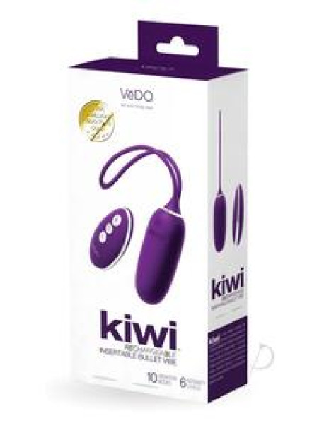 Kiwi Recharge Insertable Bullet Purple
