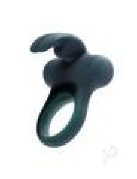 Frisky Bunny Recharge Vibe Ring Black
