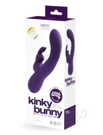Kinky Bunny Plus Recharge Vibe Deep Purp