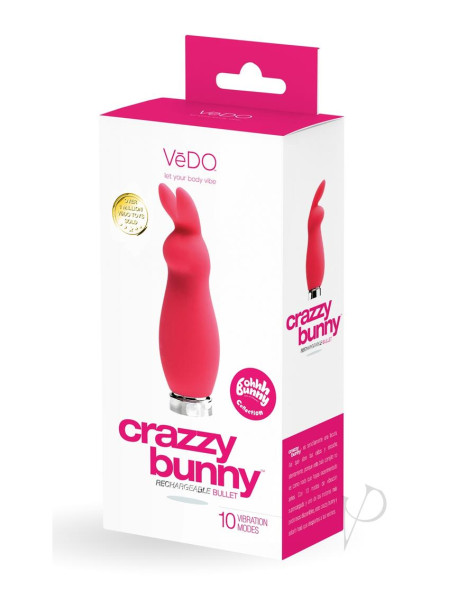 Crazzy Bunny Recharge Mini Vibe Pink