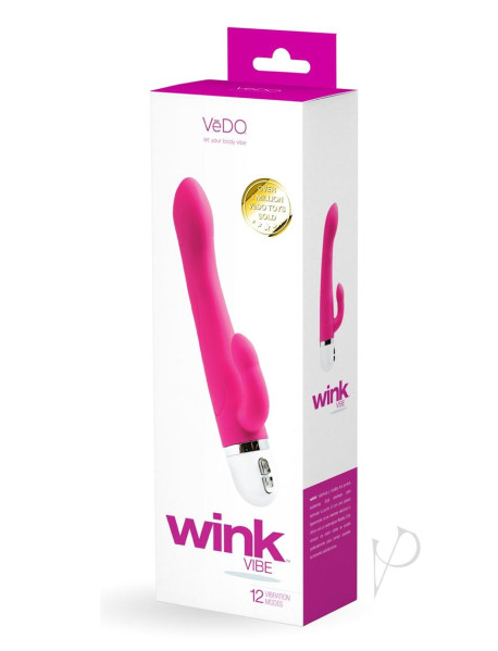 Wink Vibe Hot In Bed Pink