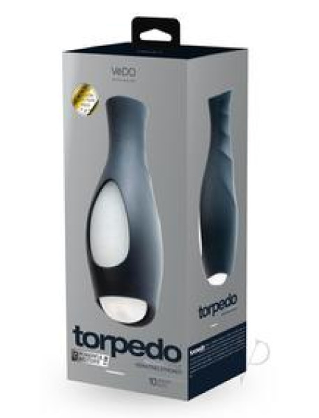 Torpedo Stroker Glow In The Dark Black