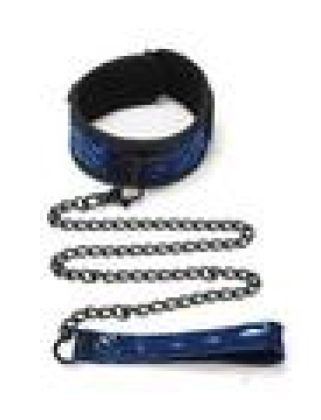 Whipsmart Diamond Collar And Leash Blue Whipsmart Diamond Collar And Leash Blue