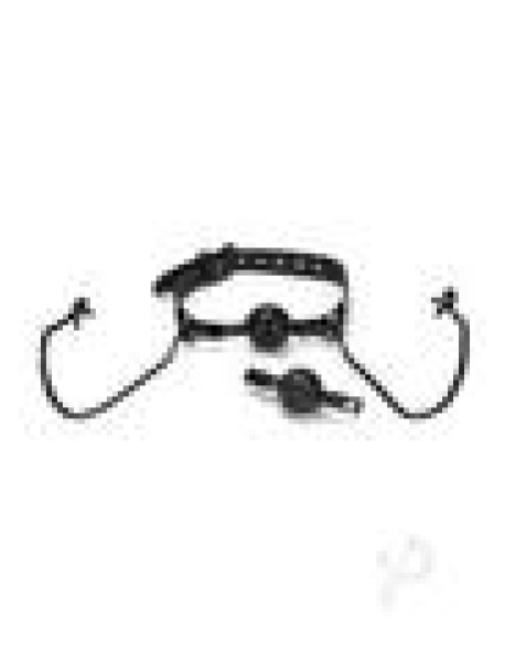 Whip Smart Diamond  gag/nipple Clips Blk