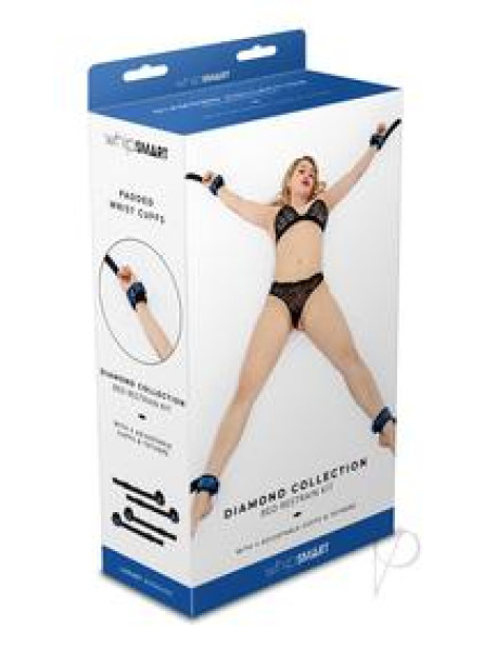 Whipsmart Diamond Bed Ties Blue