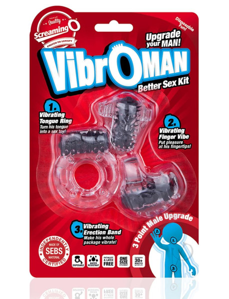 Vibroman Kit Black-individual