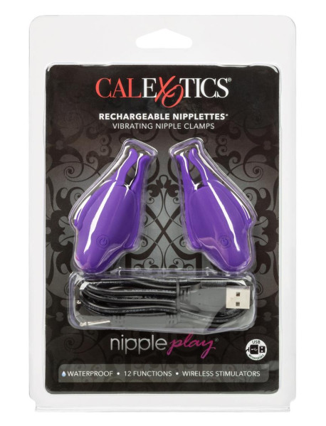 Nipply Play Rechargeable Nipplettes Purp