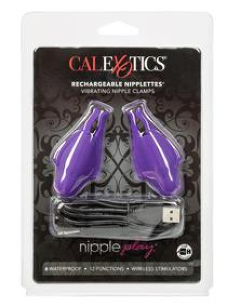 Nipply Play Rechargeable Nipplettes Purp