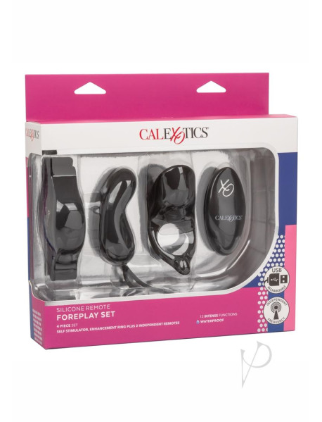 Silicone Remote Foreplay Set