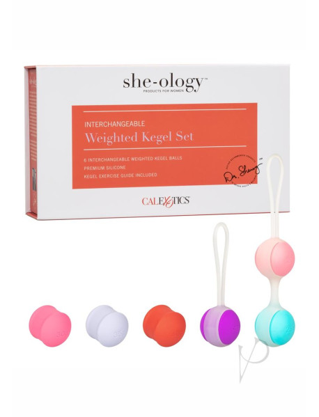 She Ology Interchange Weight Kegel Set