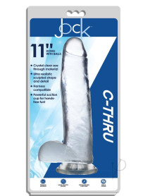 Jock C Thru Dong W/balls 11 Clear