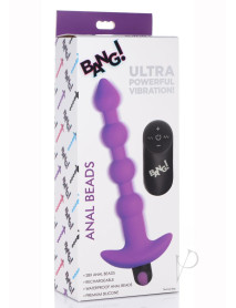 Bang Vibe Anal Beads W/remote Pur(spec)