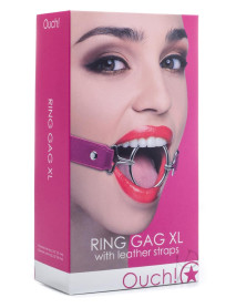 Ouch Ring Gag Xl Pink