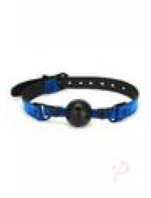 Whipsmart Deluxe Ball Gag Blue