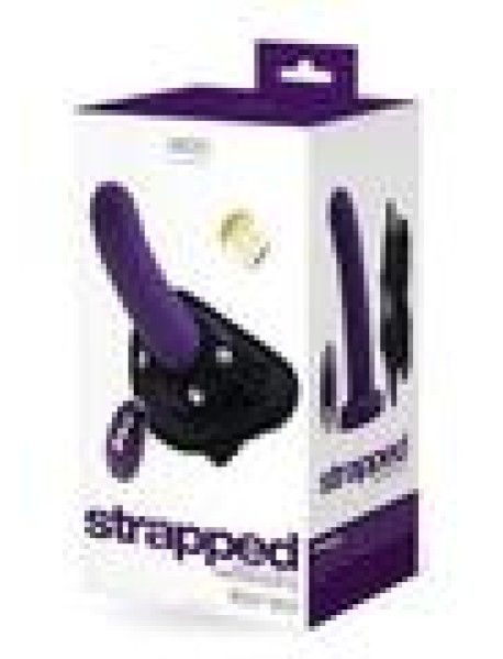 Strapped Recharge Vibe Strap On Purple