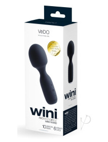 Wini Rechargeable Mini Wand Black