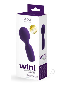 Wini Rechargeable Mini Wand Purple