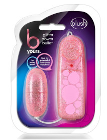 B Yours Glitter Power Bullet Pink