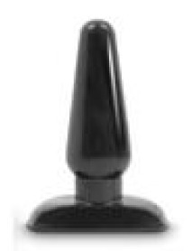 Anal Adv Basic Anal Plug Md Black